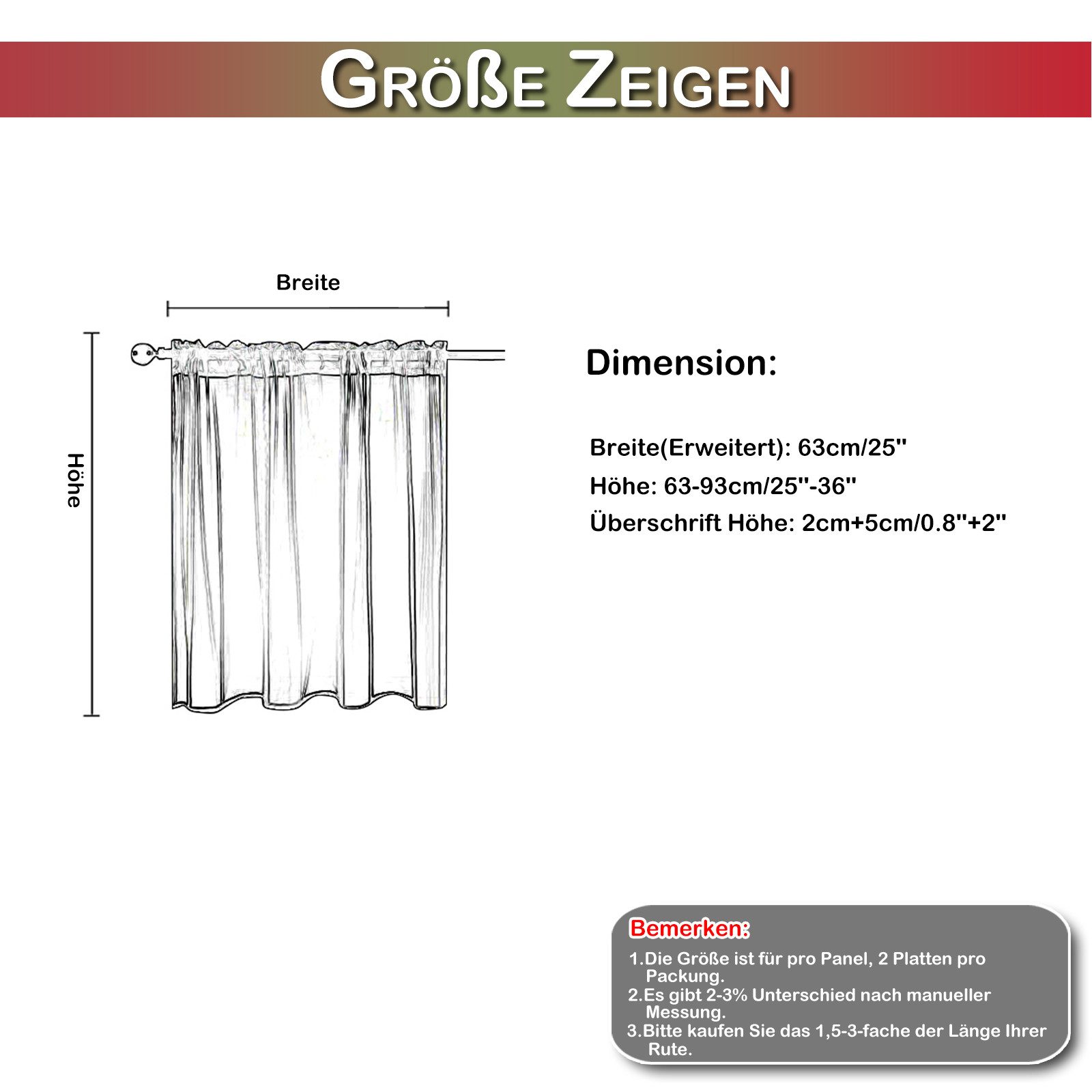 BTTO V&G Vorhang Weihnachtsvorhang mit Goldfolie günstig online kaufen