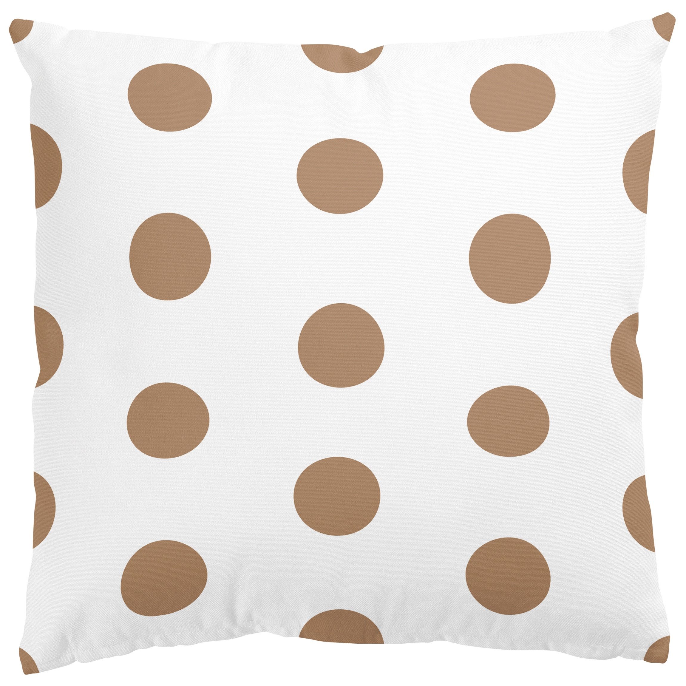 Bilderdepot24 Dekokissen drinnen Kissenhülle/ Sofakissen/ Zierkissen beige Muster, Bezug mit / ohne Füllung Zierkissen Outdoor Sofa Bett