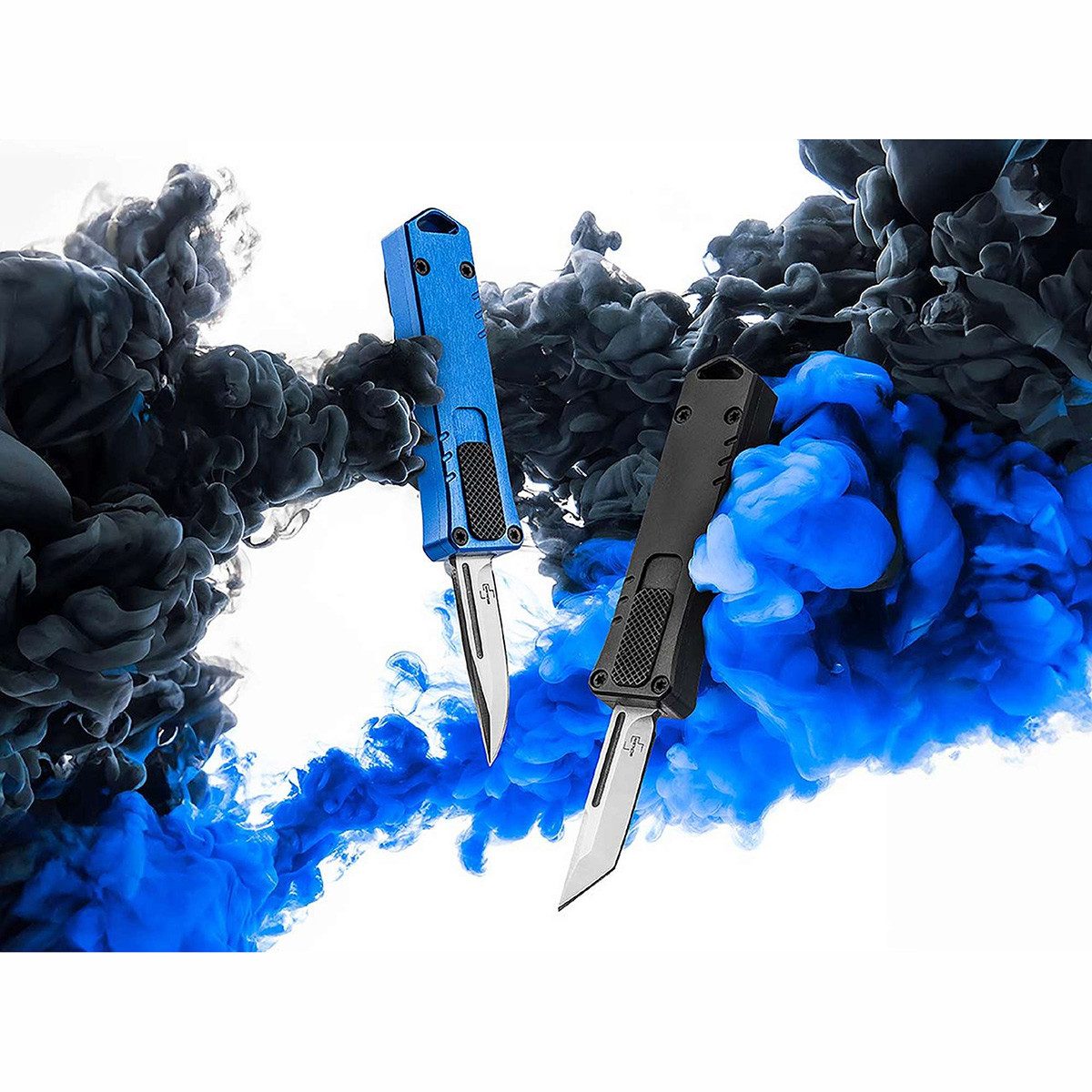 Böker Manufaktur Solingen Taschenmesser Micro USB OTF (01BO971) - Taschenmesser Blau