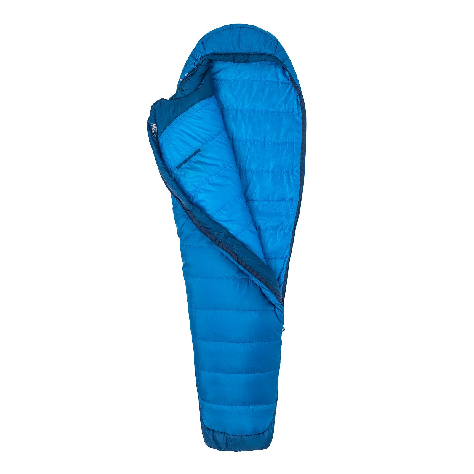 Marmot Mumienschlafsack Trestles Elite Eco 20 Long, mit anatomisch geformten 3D-Fußbereich