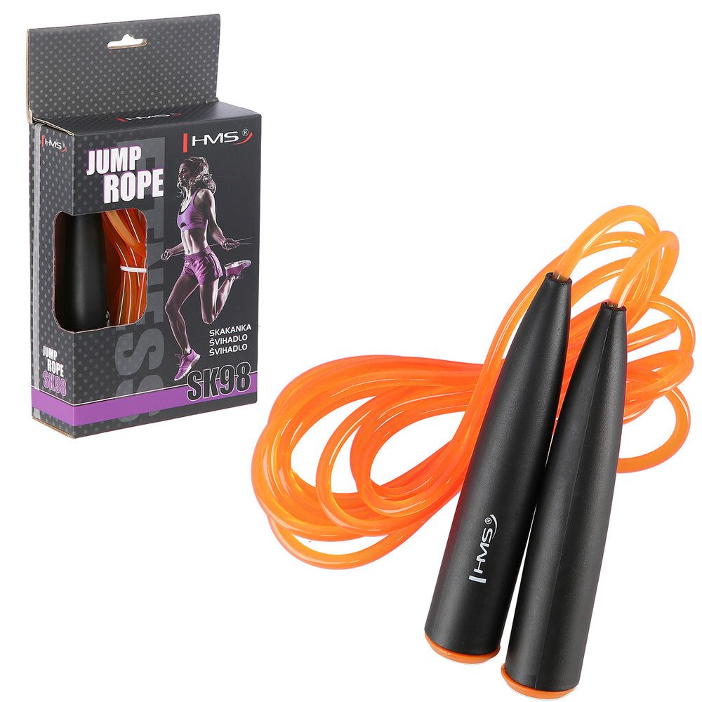 HMS Springseil Sprungseil Speedrope Fitnessseil, leicht, ergonomische Griffe, Ausdauertraining