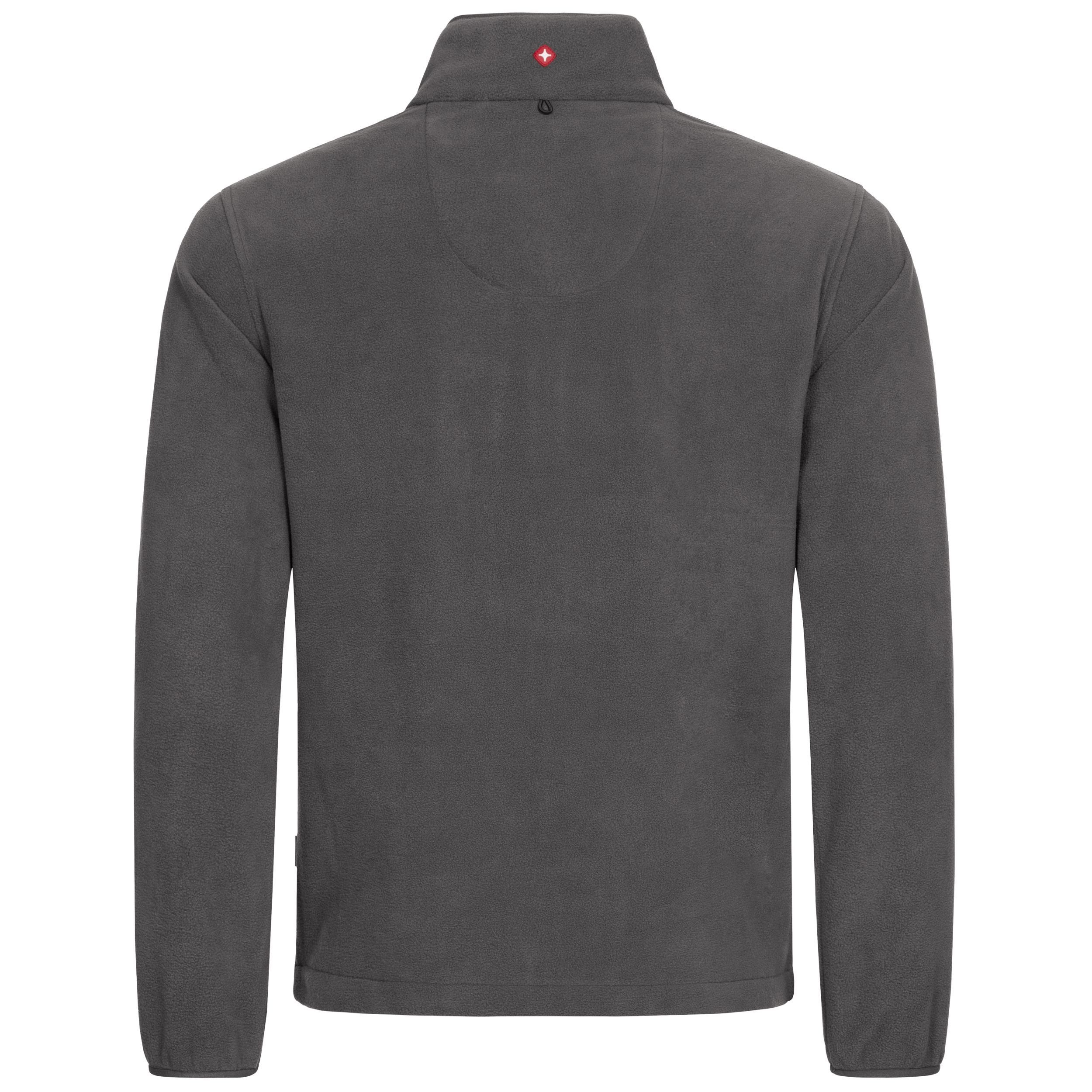 Höhenhorn Fleecejacke Badus Herren Fleece Jacke für Männer Outdoor Freizeit weicher Microfleece, Quick-Grip Paracord Zipper
