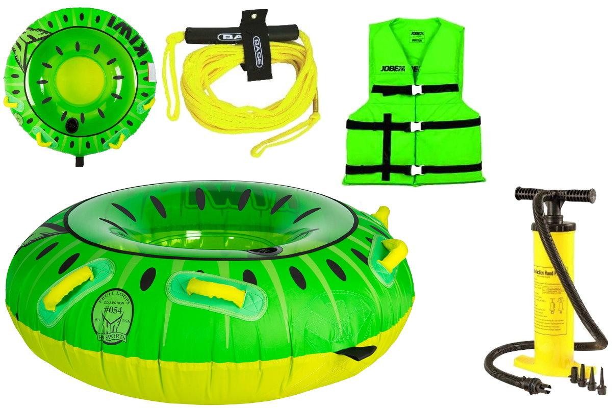 Jobe Wellenreiter HO KIWI Tube Package Towable Schleppring Reifen Ringo für 1 Person -