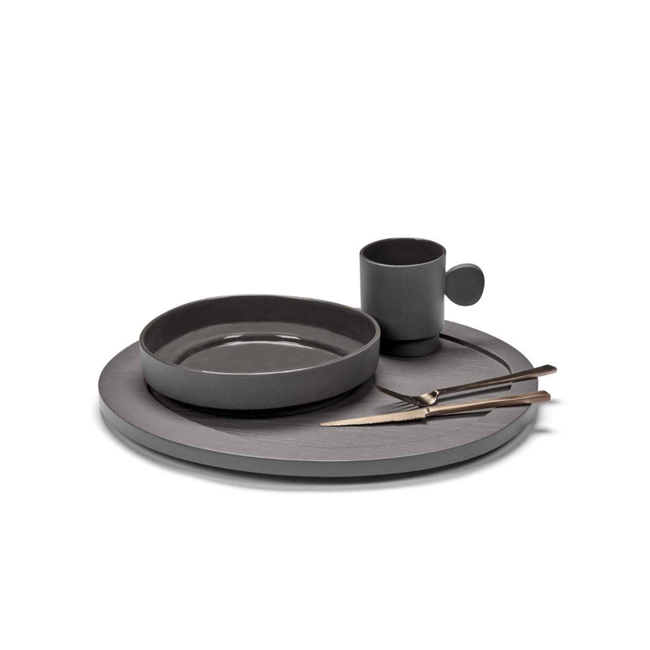 valerie_objects Tablett Tablett Inner Circle Ash Grey (M)