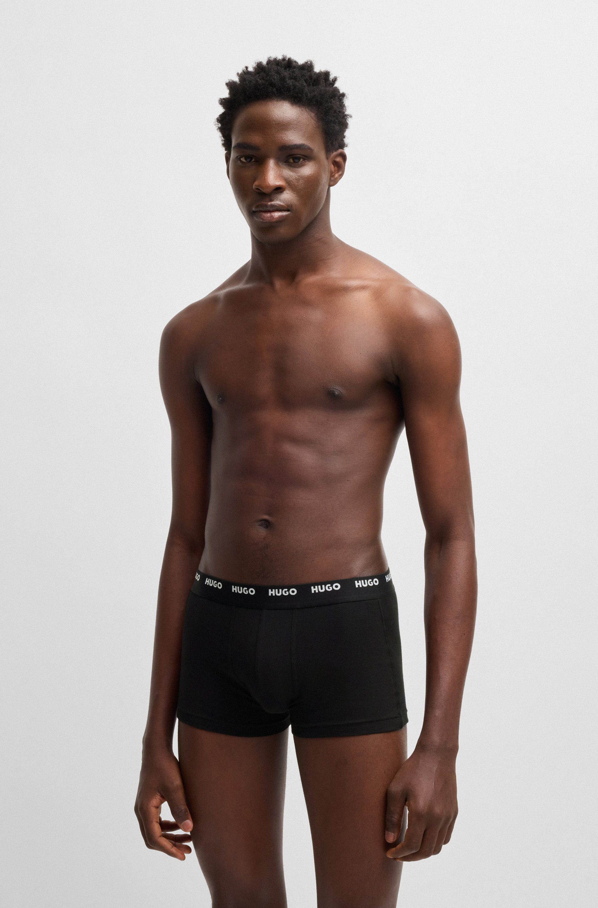 HUGO Trunk TRUNK FIVE PACK (5-St) mit HUGO Logoschriftzug am Bund