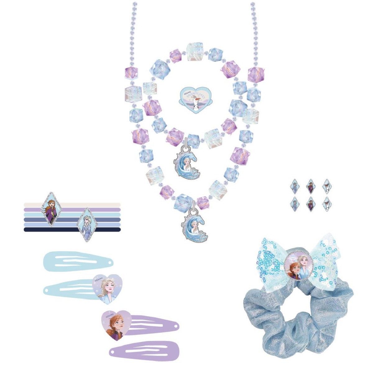 Disney Frozen Schmuckset Accessoire-Set für Kinder 15 Tlg.– Haarband, Haarclipsі більше