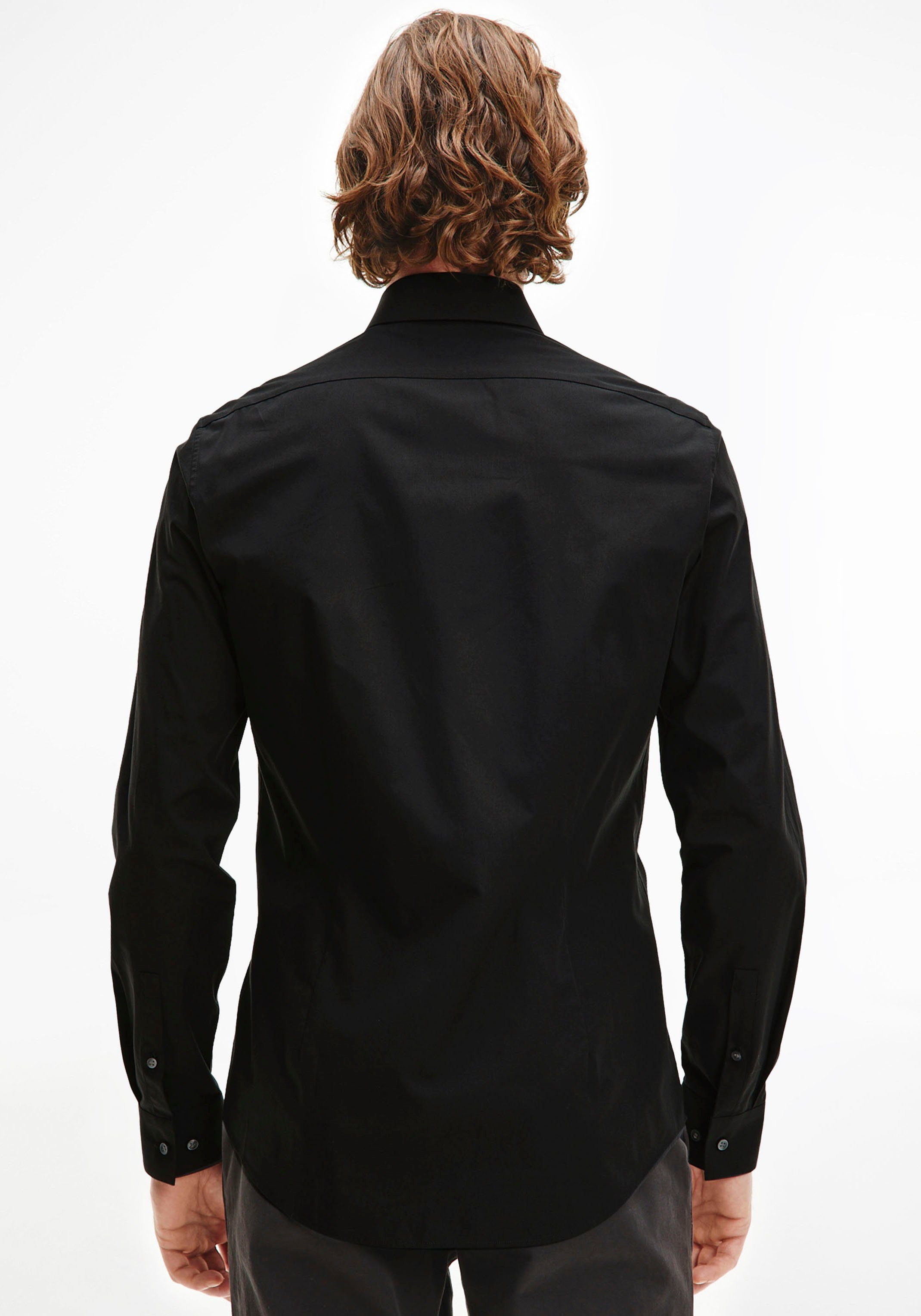 Calvin Klein Businesshemd POPLIN STRETCH SLIM günstig online kaufen