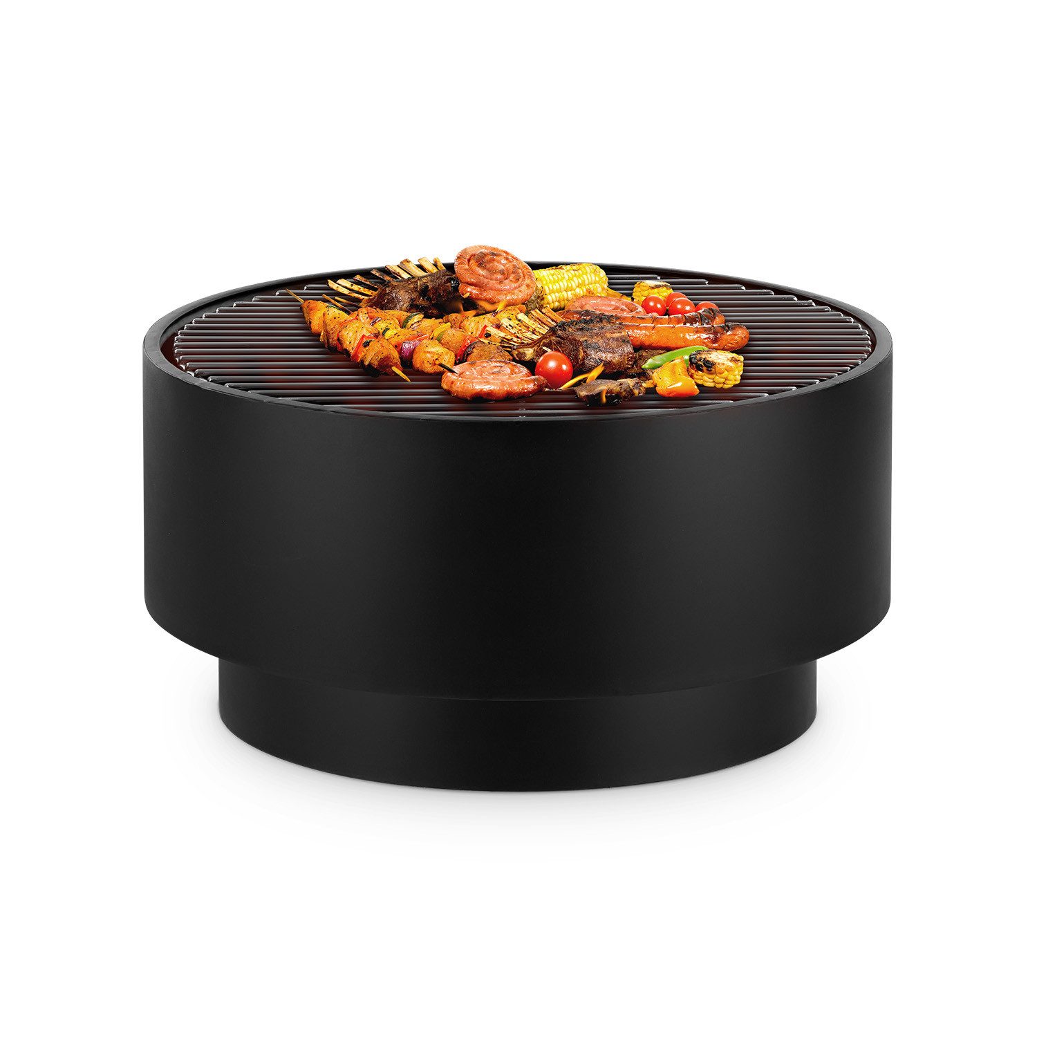 blumfeldt Feuerschale Pompeji, (Set), Feuerschale Garten mit Grill Feuerkor günstig online kaufen