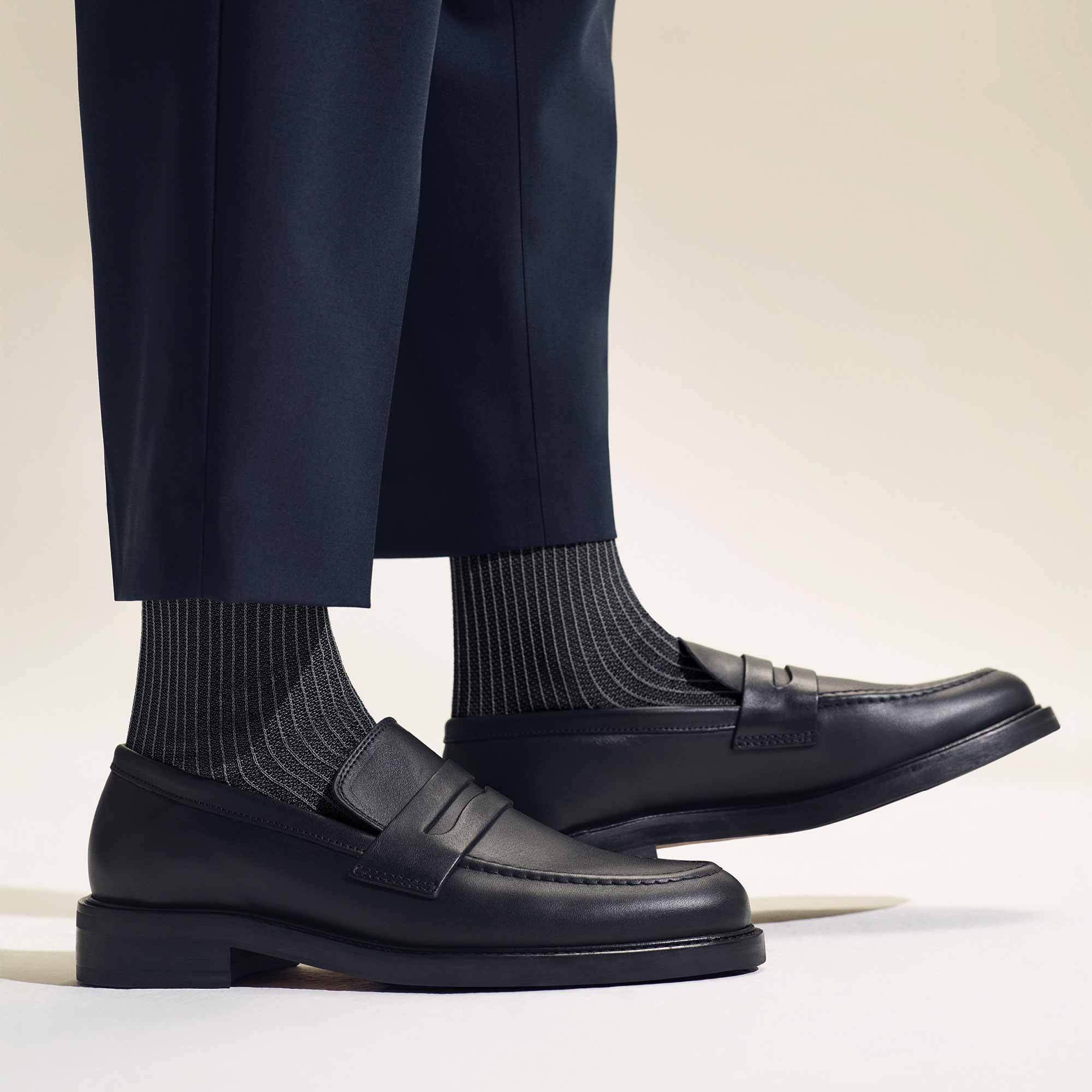 KUNERT Basicsocken Elegant Socks (1-Paar) Носки mit Streifen-Muster