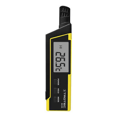 TROTEC Hygrometer Thermohygrometer BC25 mit Hitze-Index und gefühlter Temperatur Anzeige