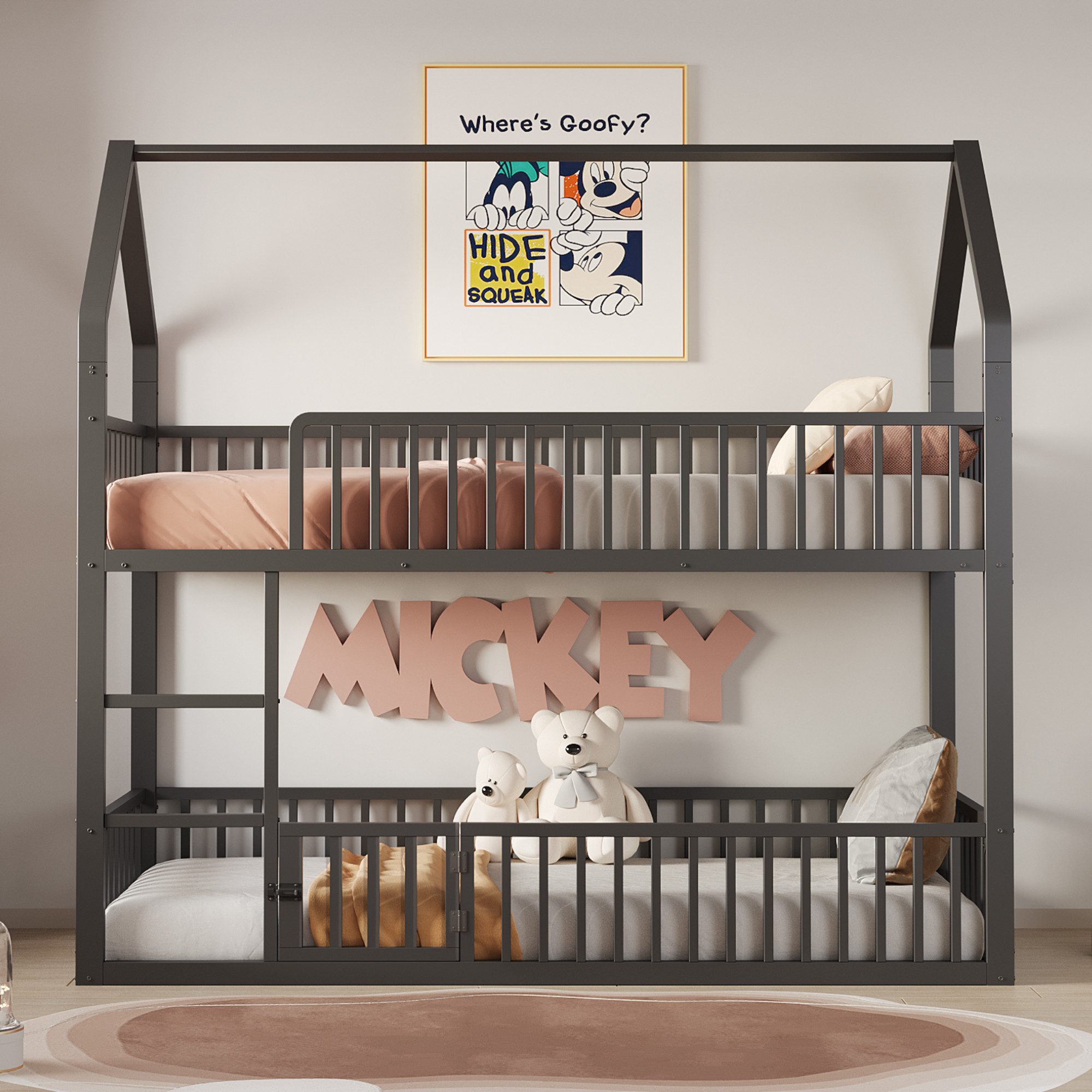 Merax Etagenbett (Jugendbett Kinderbett Stockbett, 1-St), günstig online kaufen