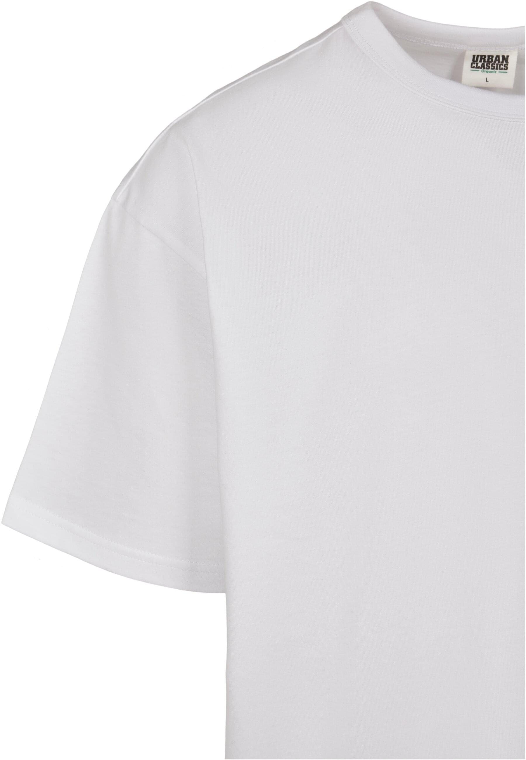 URBAN CLASSICS T-Shirt Herren Tee (1-tlg) Basic white Organic