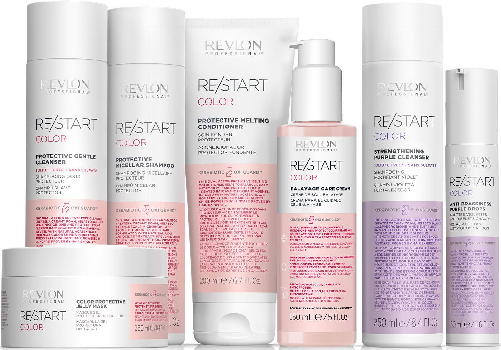 REVLON PROFESSIONAL Haarmaske RE/START COLOR PROTECTIVE JELLY MASK, Beugt Verblassung der Haarfarbe vor und spendet Feuchtigkeit.