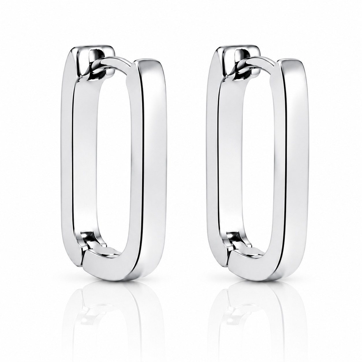 XCOAST Ohrhänger-Set Damen-Ohrringe aus Edelstahl – Silber, hypoallergen, edel & zeitlos (Hochwertige Schmuck Ohrringe Damen, 1-tlg., 1 Paar Ohrringe im Schmuck – Bild 4 von 5