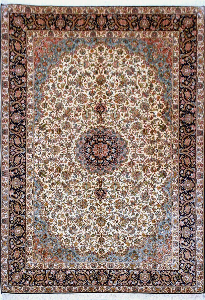 Seidenteppich KASHAN 10 von KAYOOM - Echte Kaschmirseide