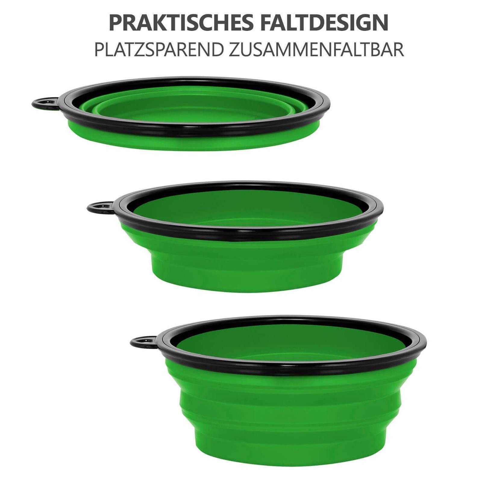 VERCO Reisenapf 350ml in Grün, Faltbar