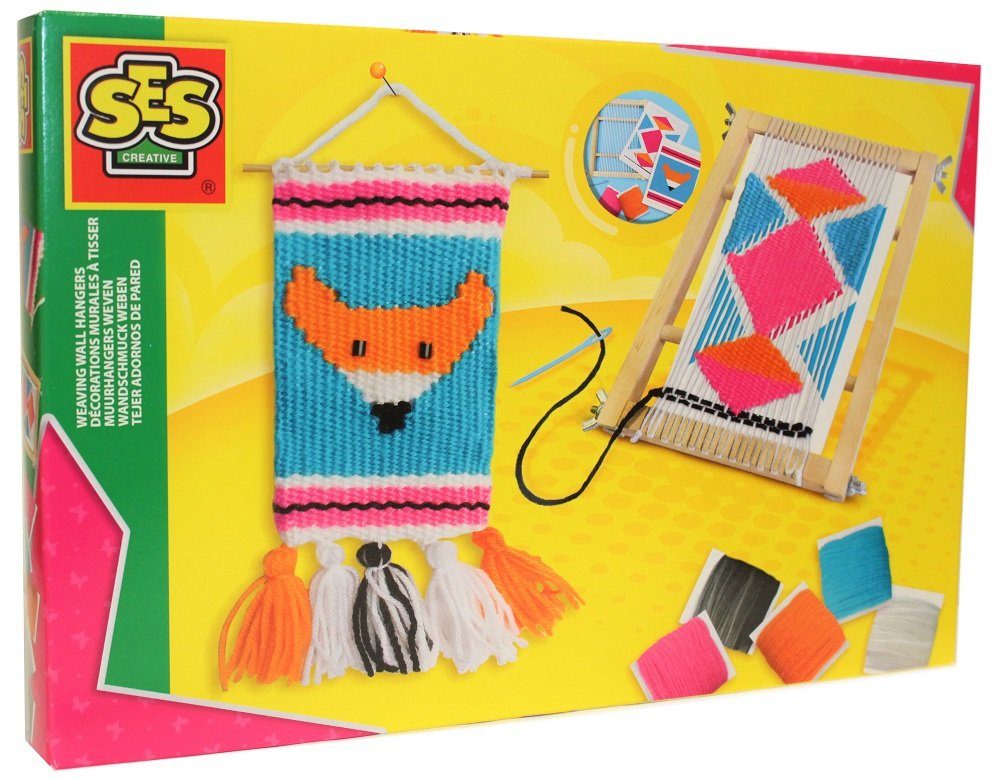 SES Creative Hängedekoration SES Creative Bastelset Wandschmuck weben inkl. günstig online kaufen