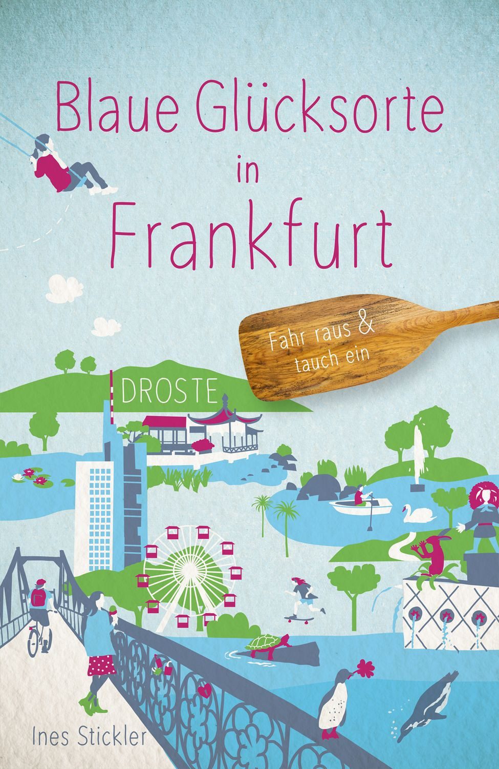Blaue Glücksorte in Frankfurt / Ines Stickler