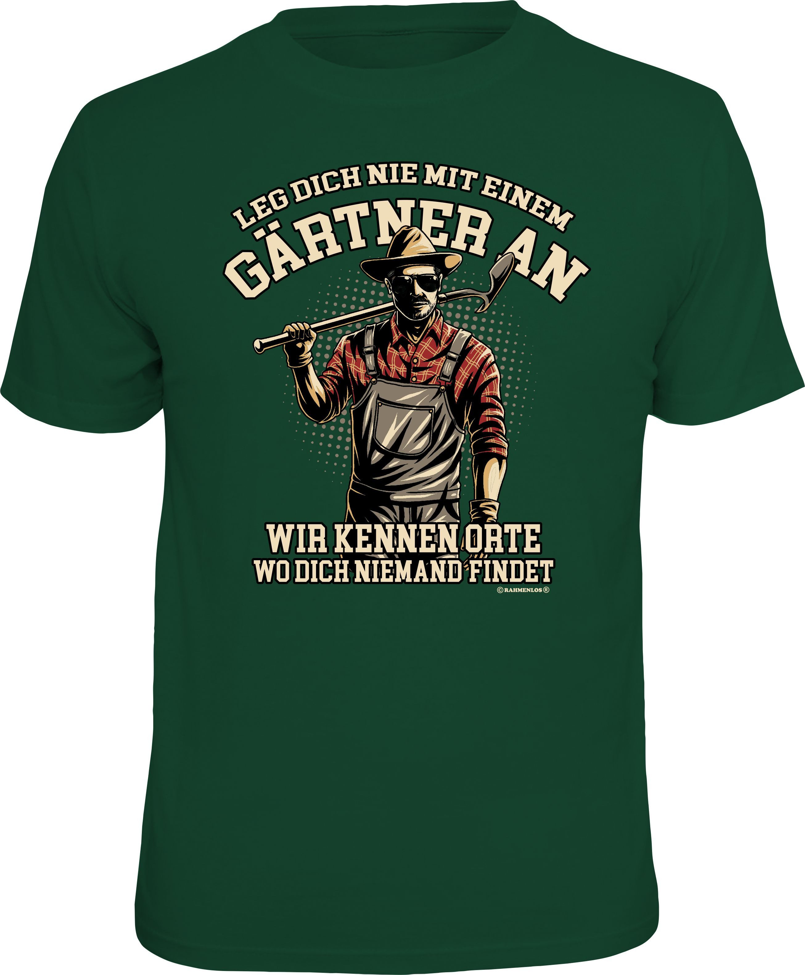 RAHMENLOS® T-Shirt leg dich nie mit günstig online kaufen