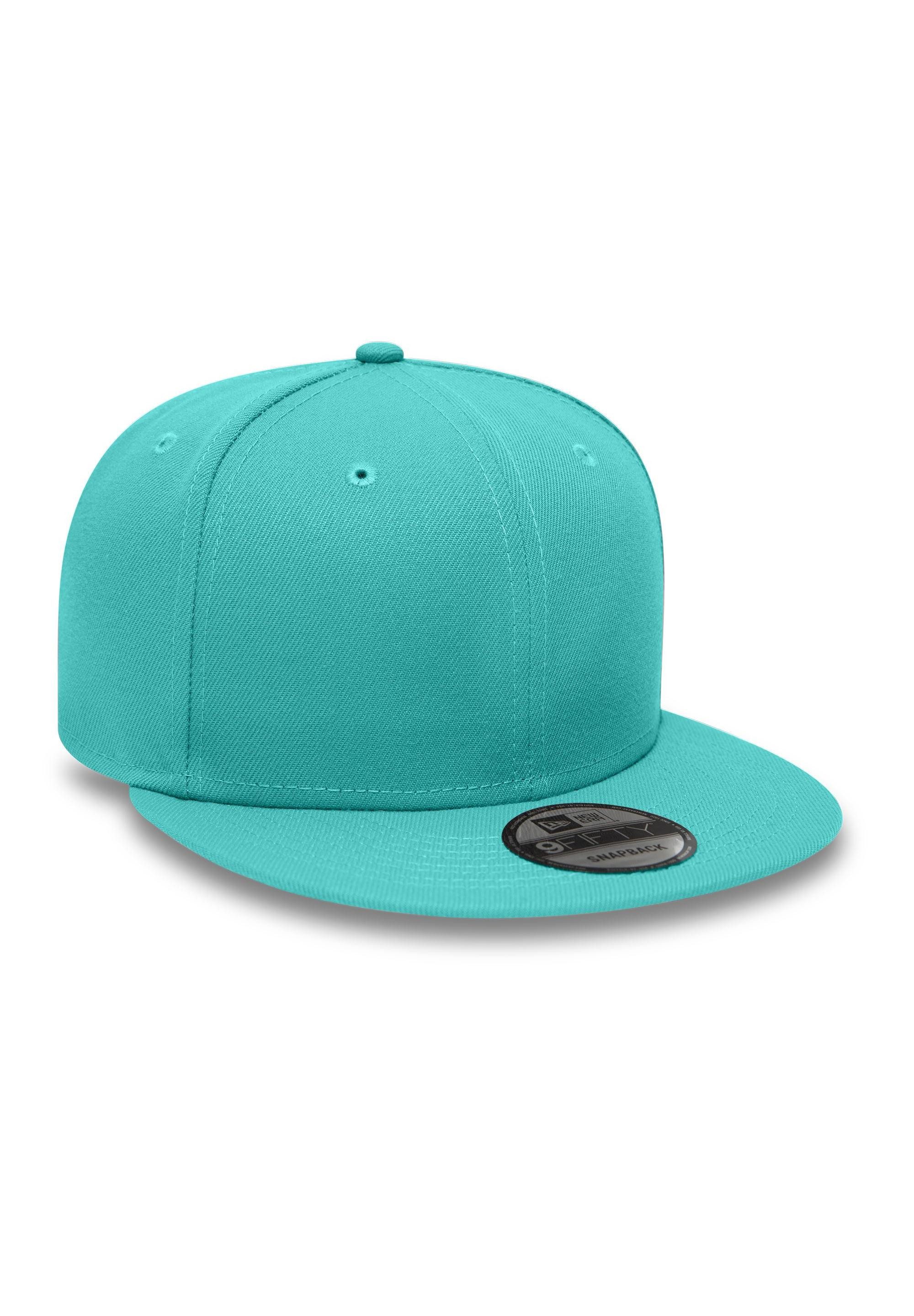Snapback Cap New Era 9Fifty Snapback Cap Türkis Tonal Blank – Unisex Cap ohne Logo