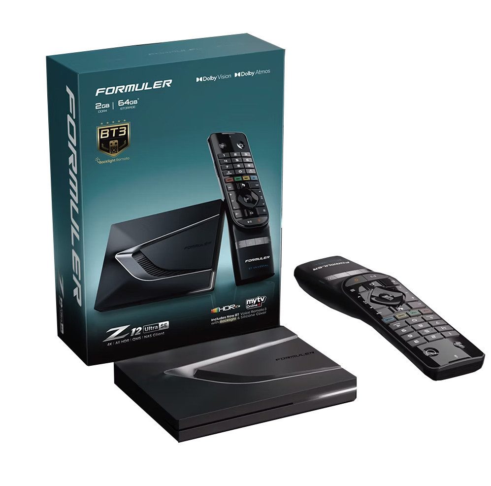 FORMULER Formuler Z12 ULTRA SE Android 12 OTT Medien Player 2GB DDR4 RAM 64GB Netzwerk-Receiver