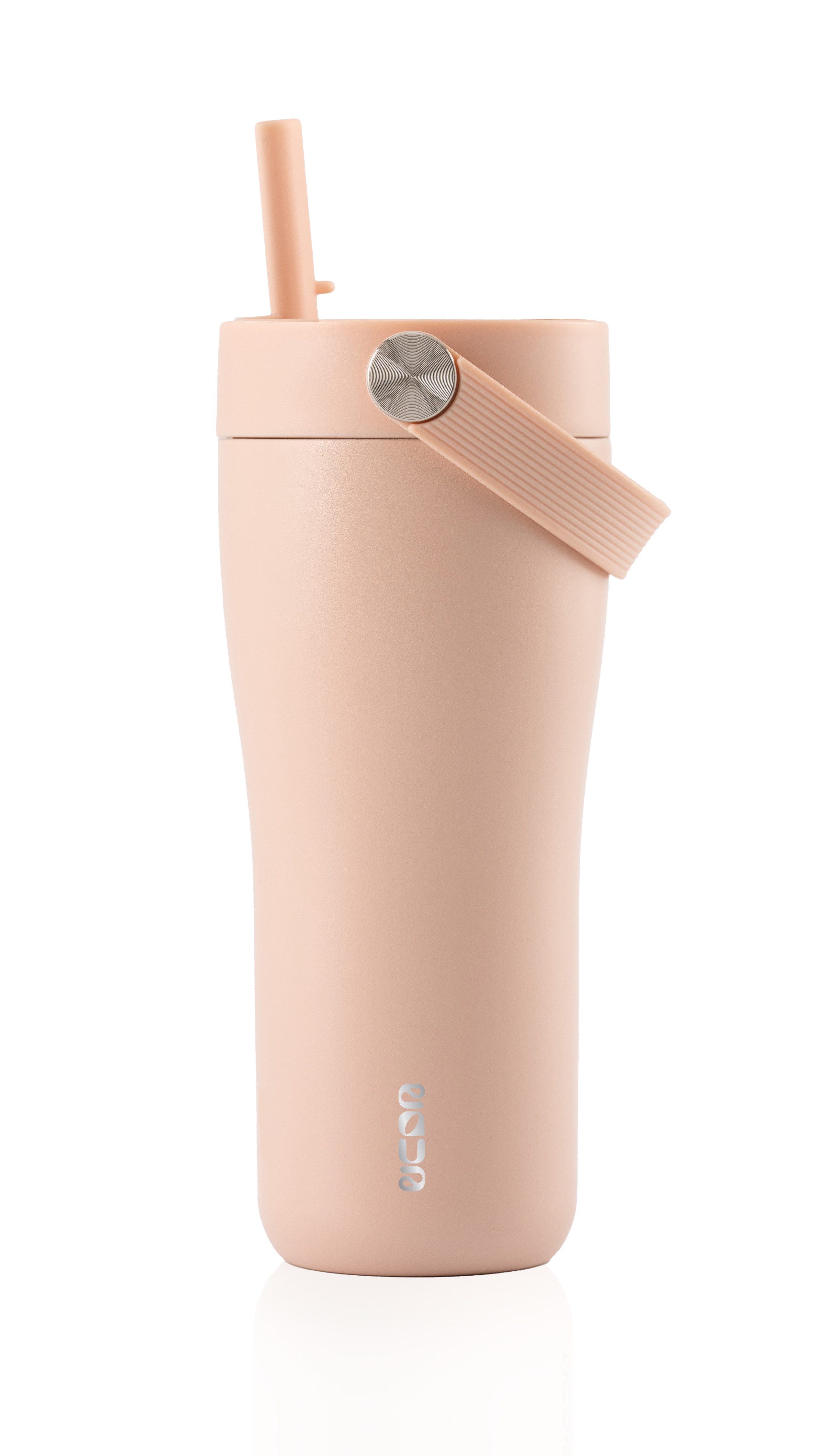 equa Thermobecher Carry Cup, Isolierbecher, 600 ml, 1-tlg., Edelstahl, Kunststoff, Stahl, auslaufsicherer Coffee-to-go-Becher