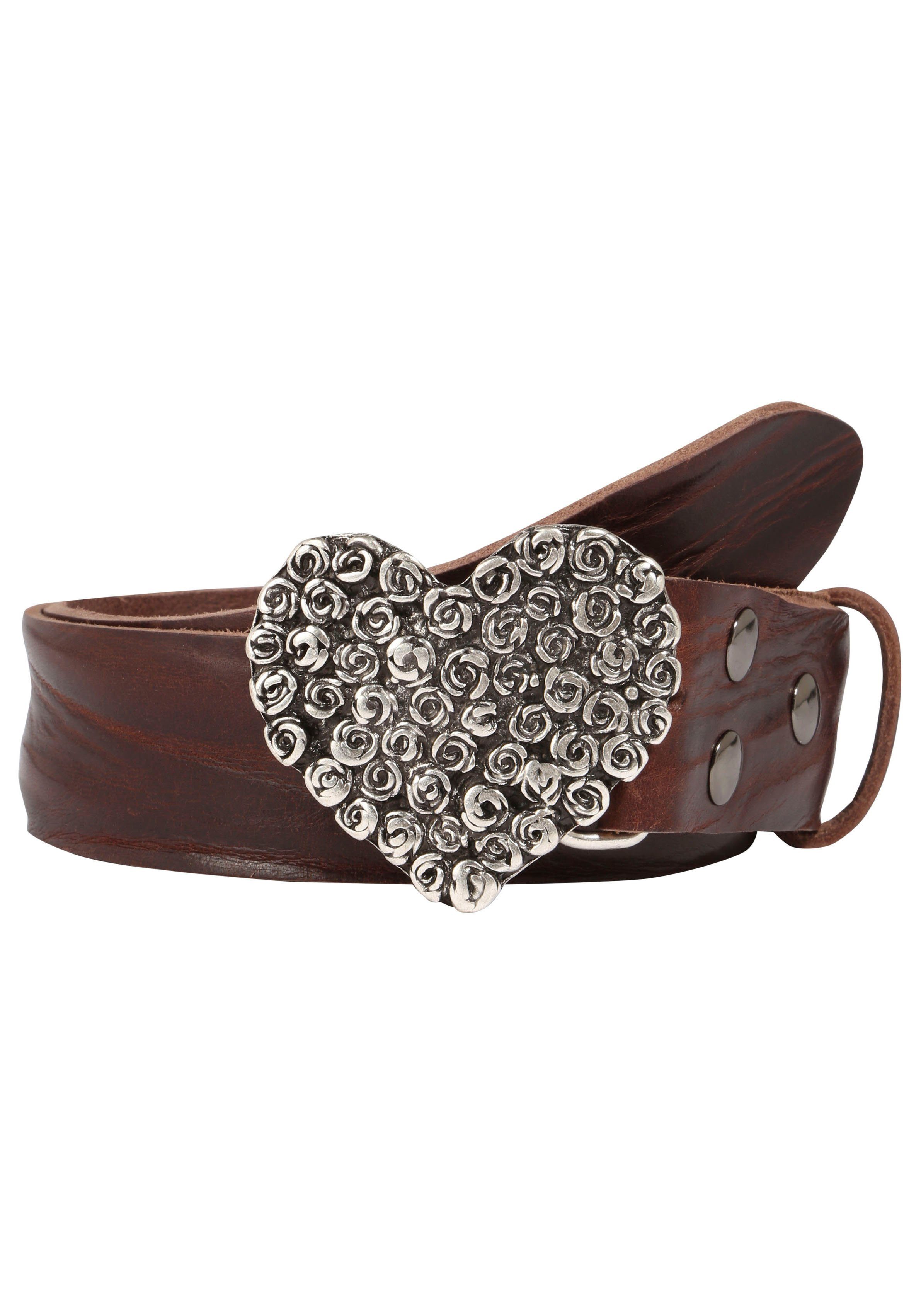 Rettungsring Gürtel Ledergürtel mit austauschbarer Schließe günstig online kaufen