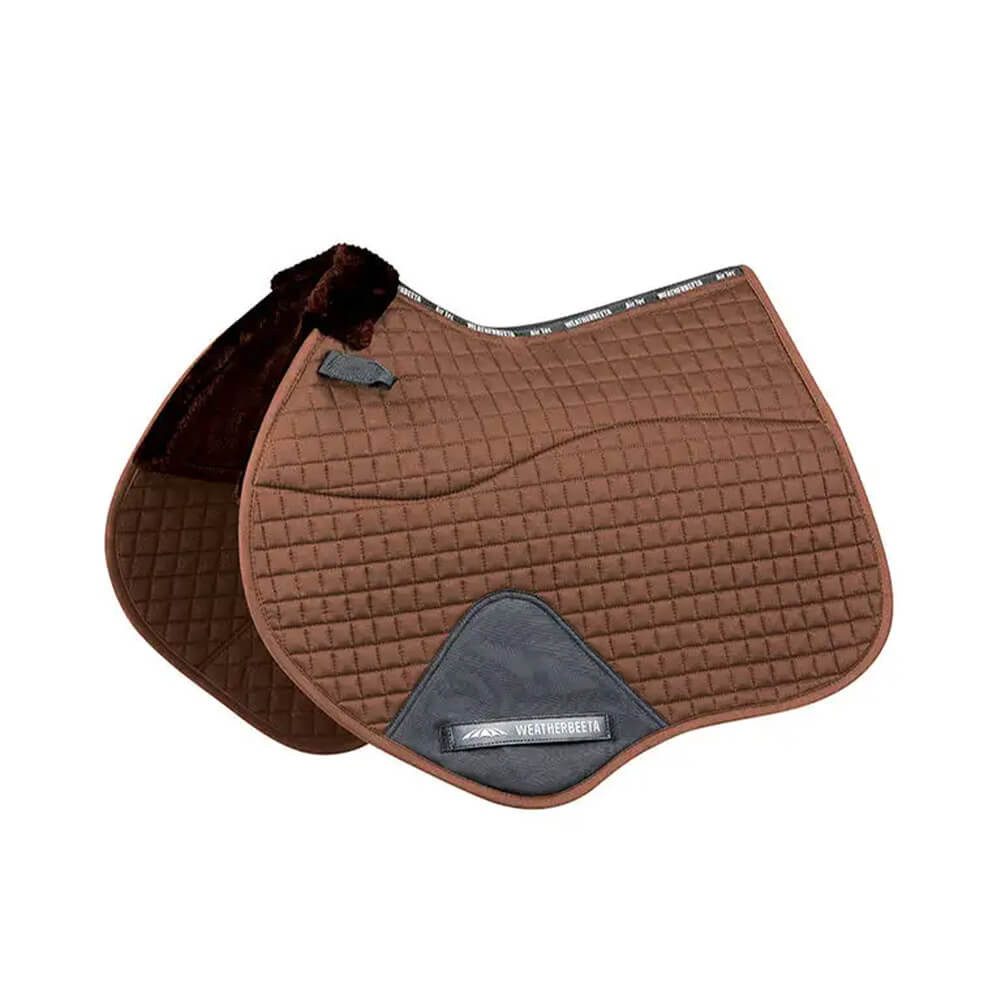 Pferde-Satteldecke Weatherbeeta Prime Comfy Fleece Jump Shaped Saddle Pad