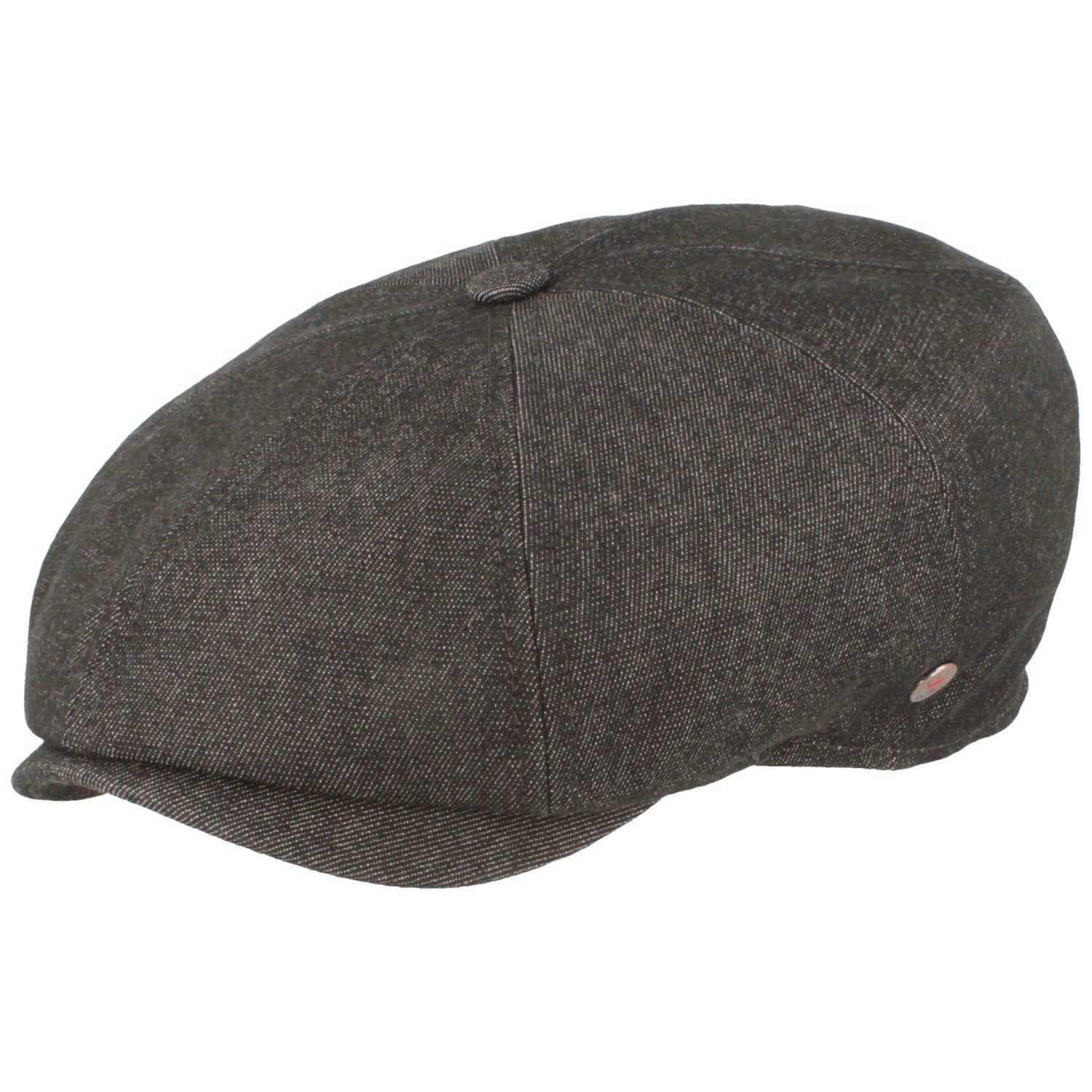 Balke Schiebermütze Mehrteilige Limited Schiebermütze im Denim-Look und Baumwollfutter