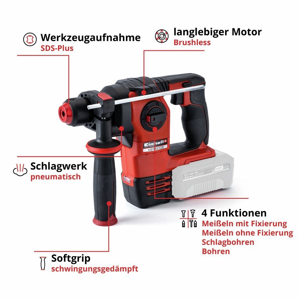 Akku-Maschinenset Elektrowerkzeug-Set 4326551, Einhell 18 Schlagbohrschr Volt