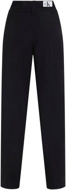 Calvin Klein Jeans Webhose WAIST TIES TAPERED TWILL PANT mit Logomarkenlabel