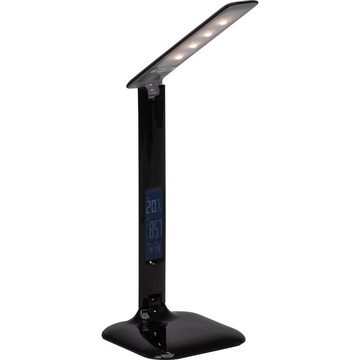 Brilliant LED Leselampe "Glenn" Kunststoff, schwarz, 5W, kaltweiß, 300lm, IP20, 150x150mm, kaltweiß