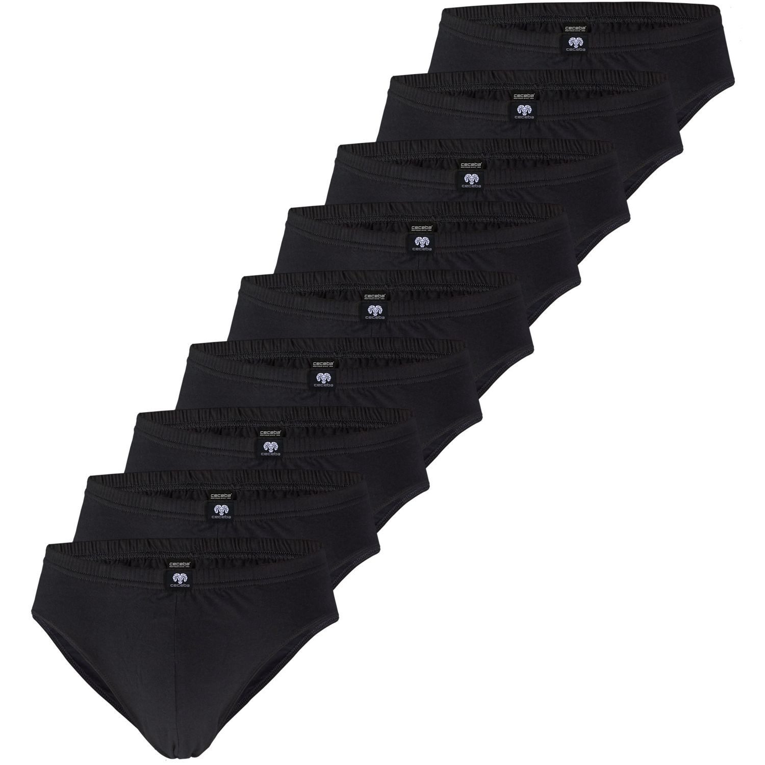 9 x schwarz