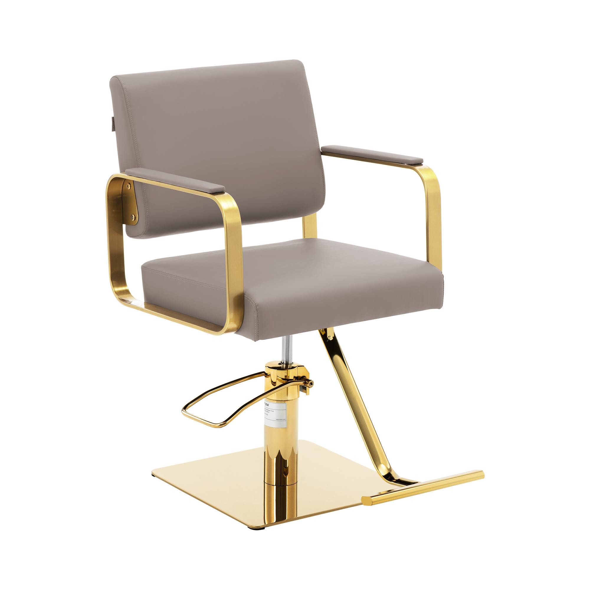 Physa Armlehnstuhl Friseurstuhl mit Fußstütze Höhe 90 - 105 cm Friseursesse günstig online kaufen