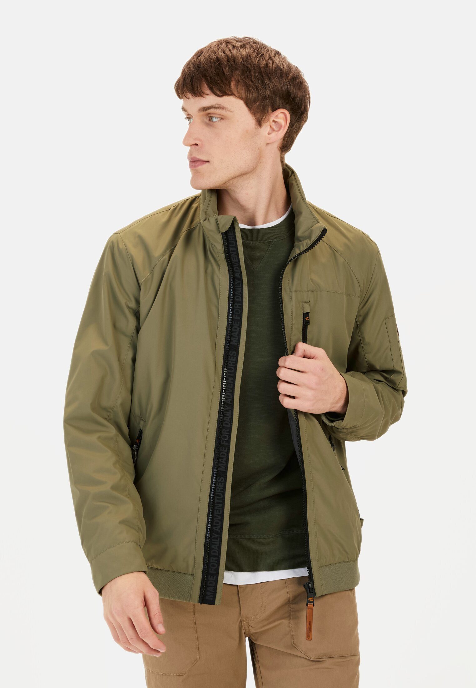 Blouson mit Stehkragen