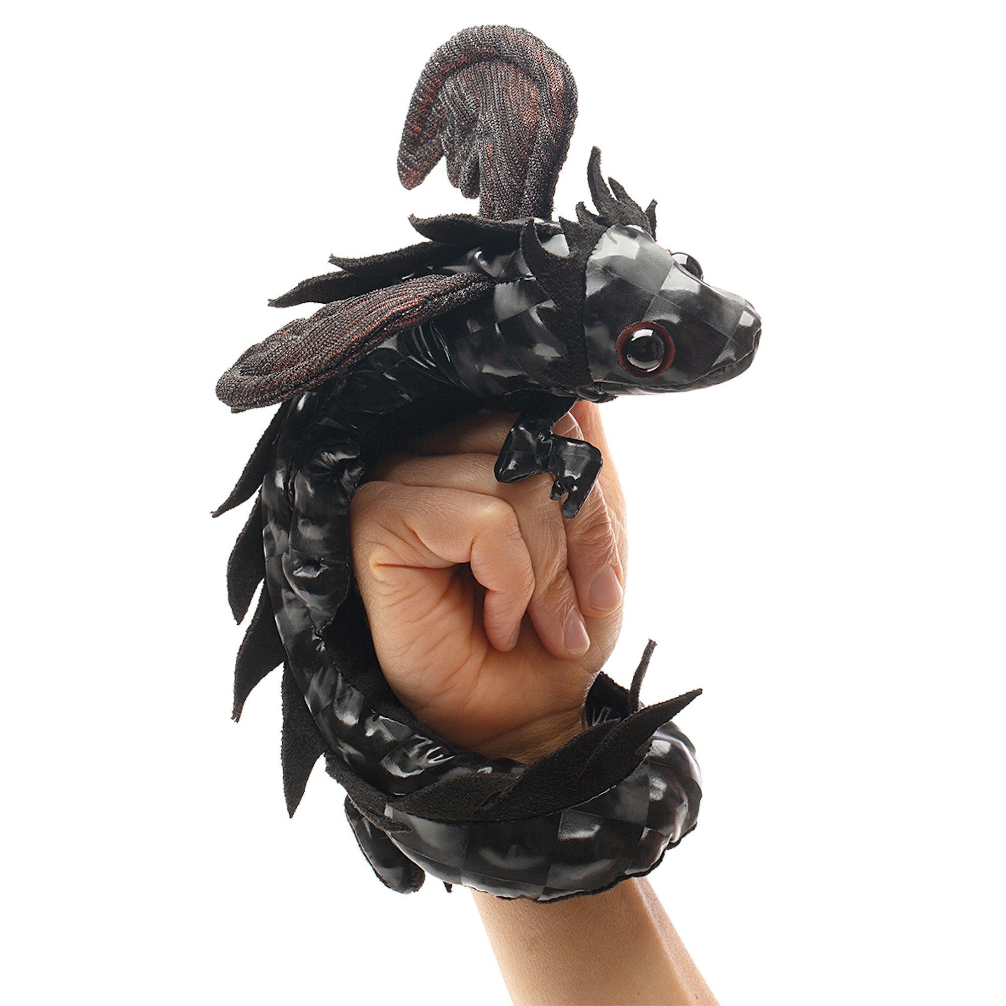 Folkmanis Handpuppen Handpuppe Folkmanis Drachen-Armband 3163 (Packung)