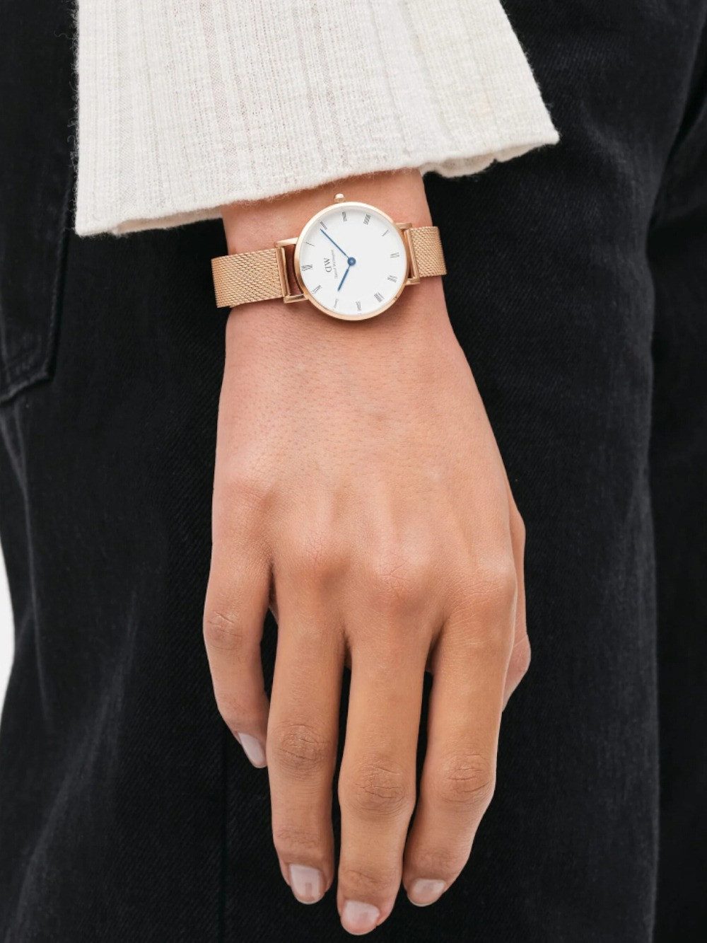 Daniel Wellington Quarzuhr Daniel Wellington DW00100681 Damenuhr Petite Roman 28mm 3ATM Daniel Wellington DW00100681 Damenuhr Petite Roman 28mm 3ATM