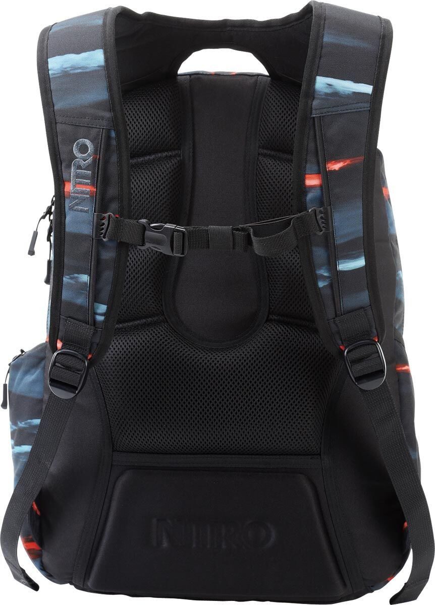 NITRO Rucksack Set Hero (Kein Set, 1-tlg), mit 17-Zoll-Laptopfach, bequeme Rückenpolsterung