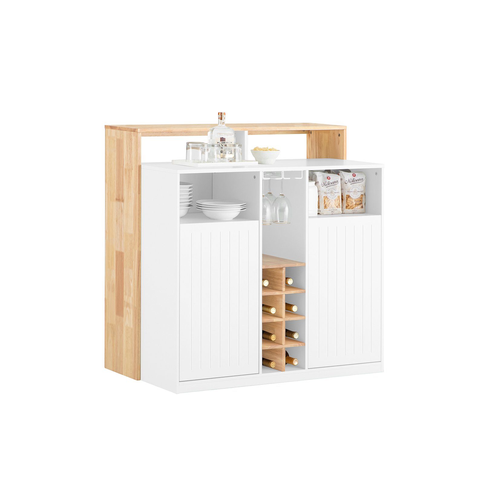 SoBuy Buffet KNL07 Kücheninsel Küchenschrank Kommode Sideboard Bartisch Ess günstig online kaufen