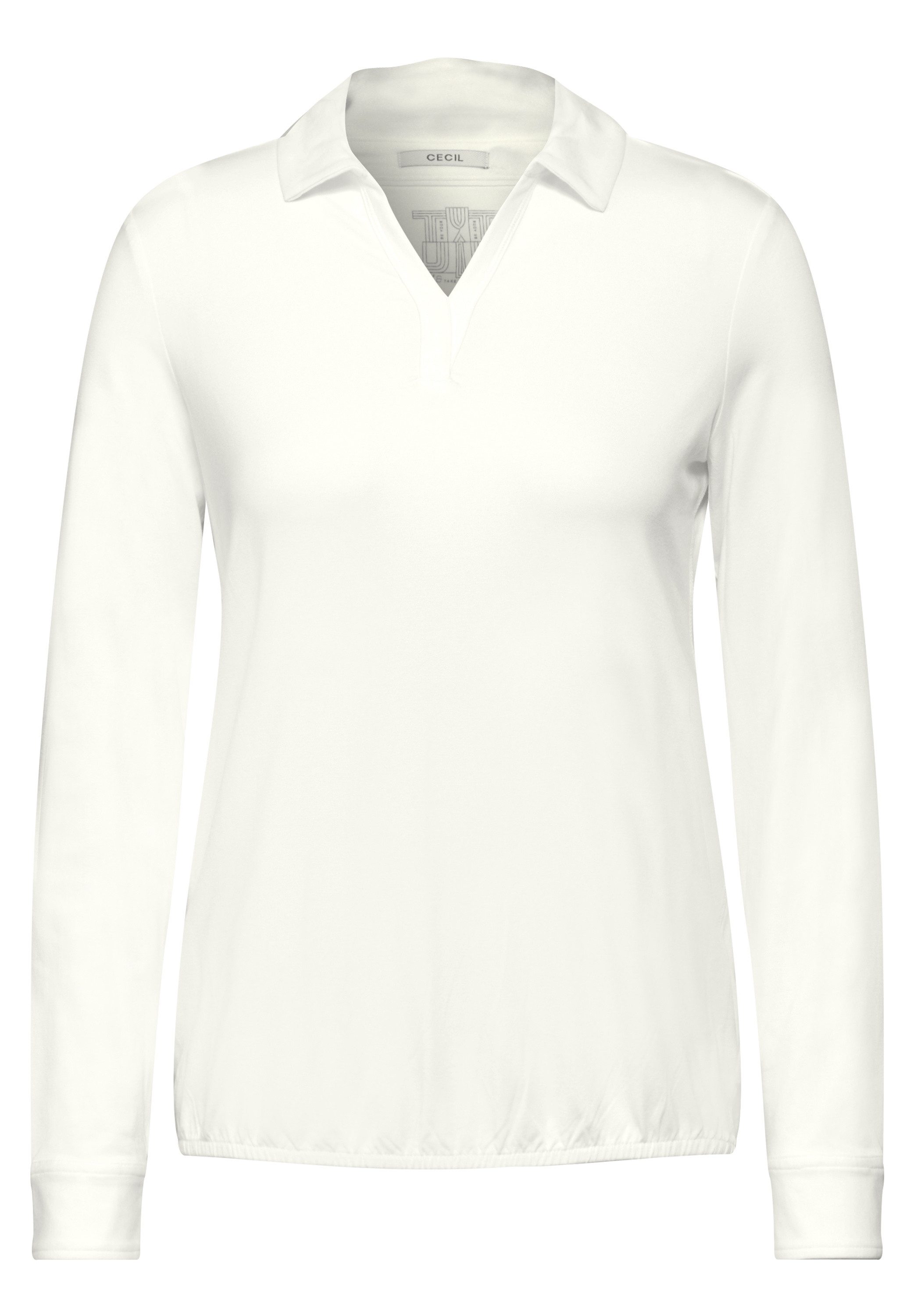 Langarm-Poloshirt