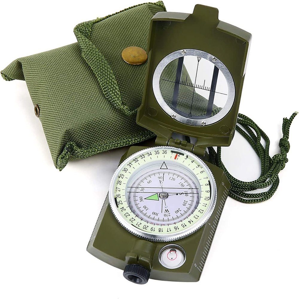 Marschkompass, Militär Professioneller Taschenkompass Kompass GelldG Peilkompass