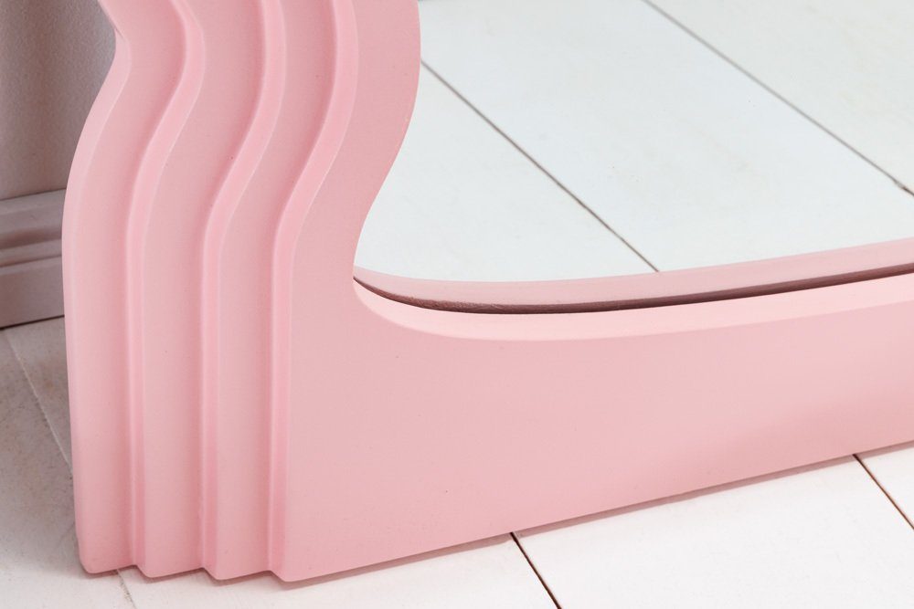 riess-ambiente Wandspiegel WAVE 160cm rosa (Einzelartikel, 1-St), Flur · Kunststoff · Rahmen · Rundbogen · Ganzkörper · Groß · Modern – Bild 4 von 5