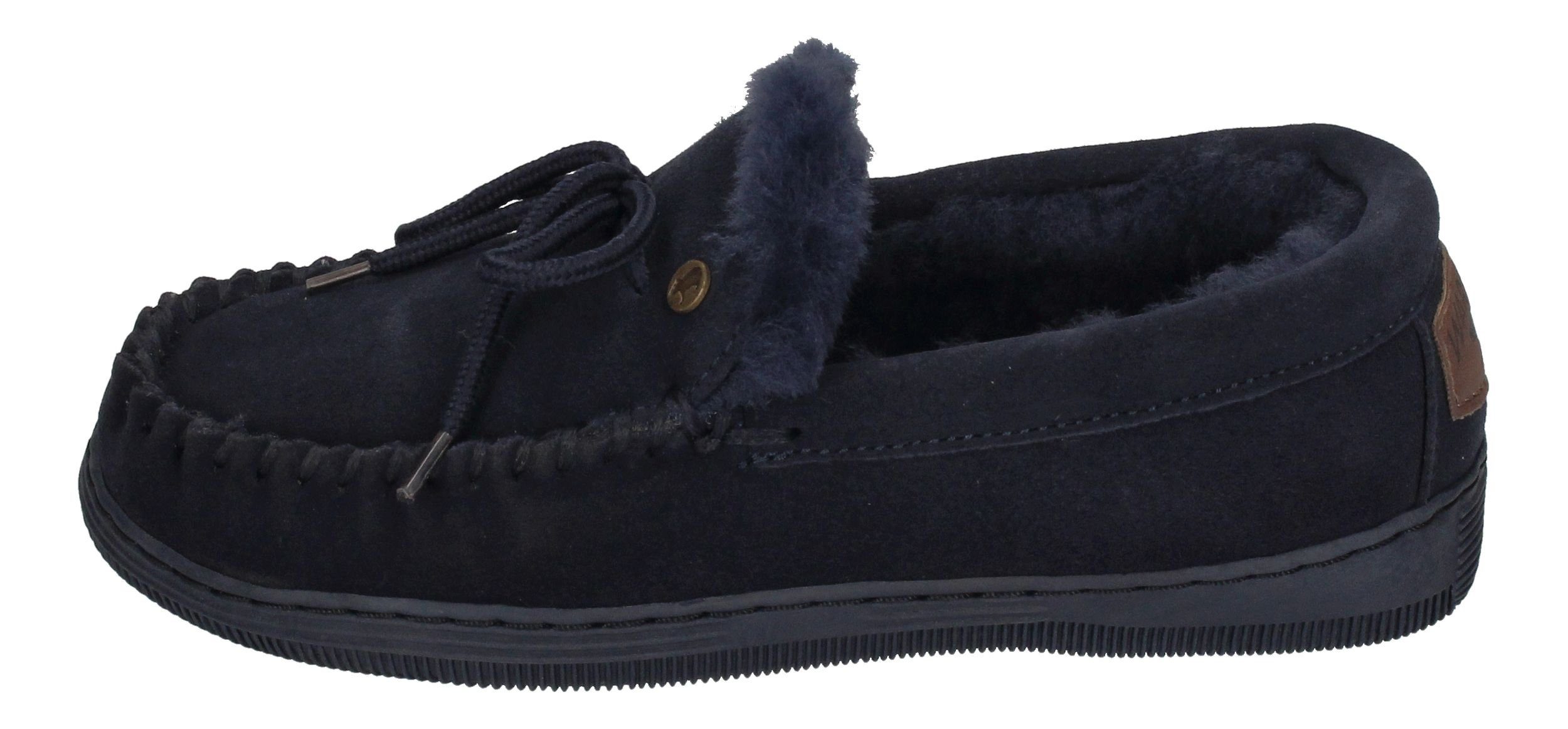 WARMBAT Koala Suede Hausschuh Navy