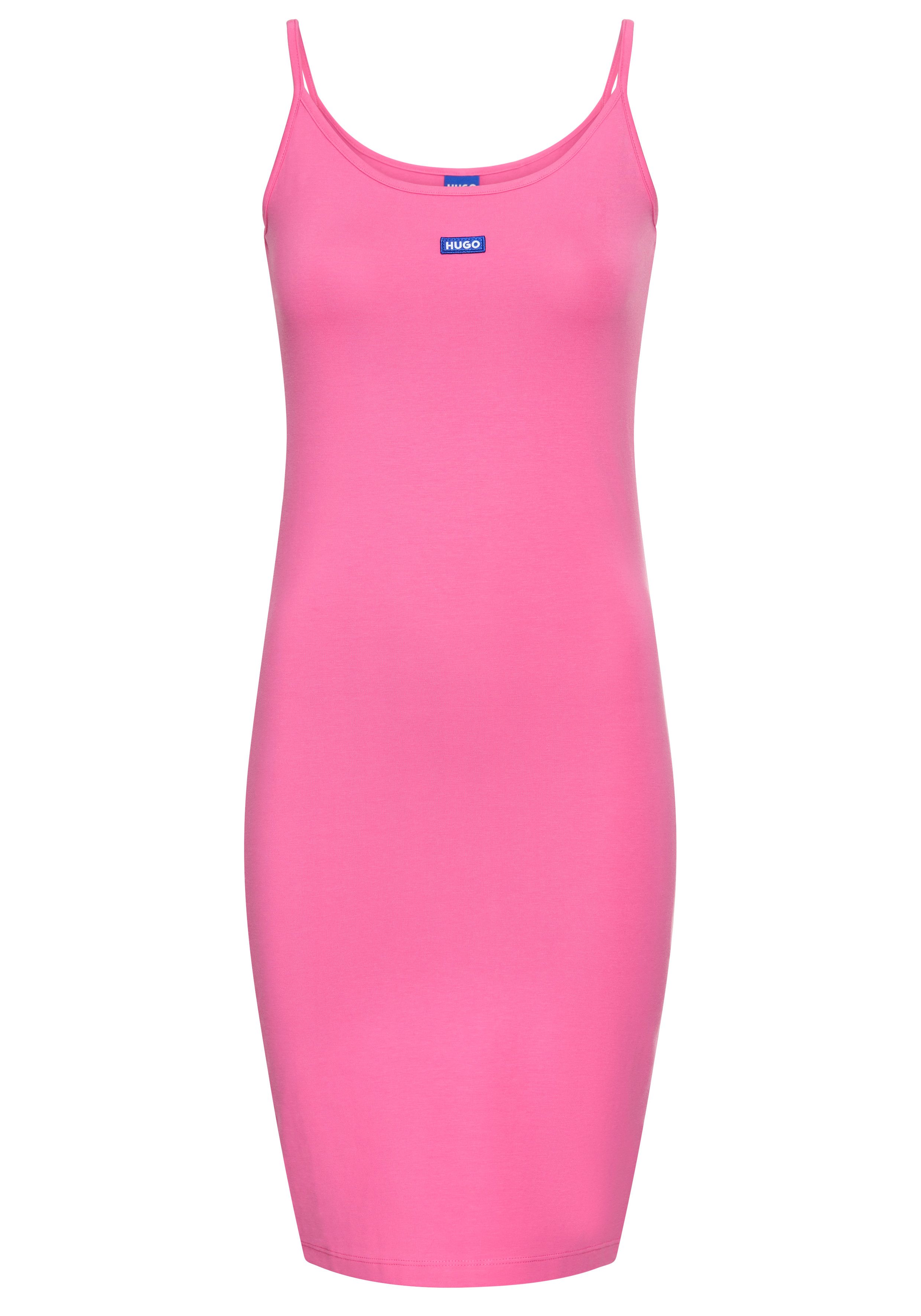 HUGO Blue Jerseykleid Narya mit Logo günstig online kaufen