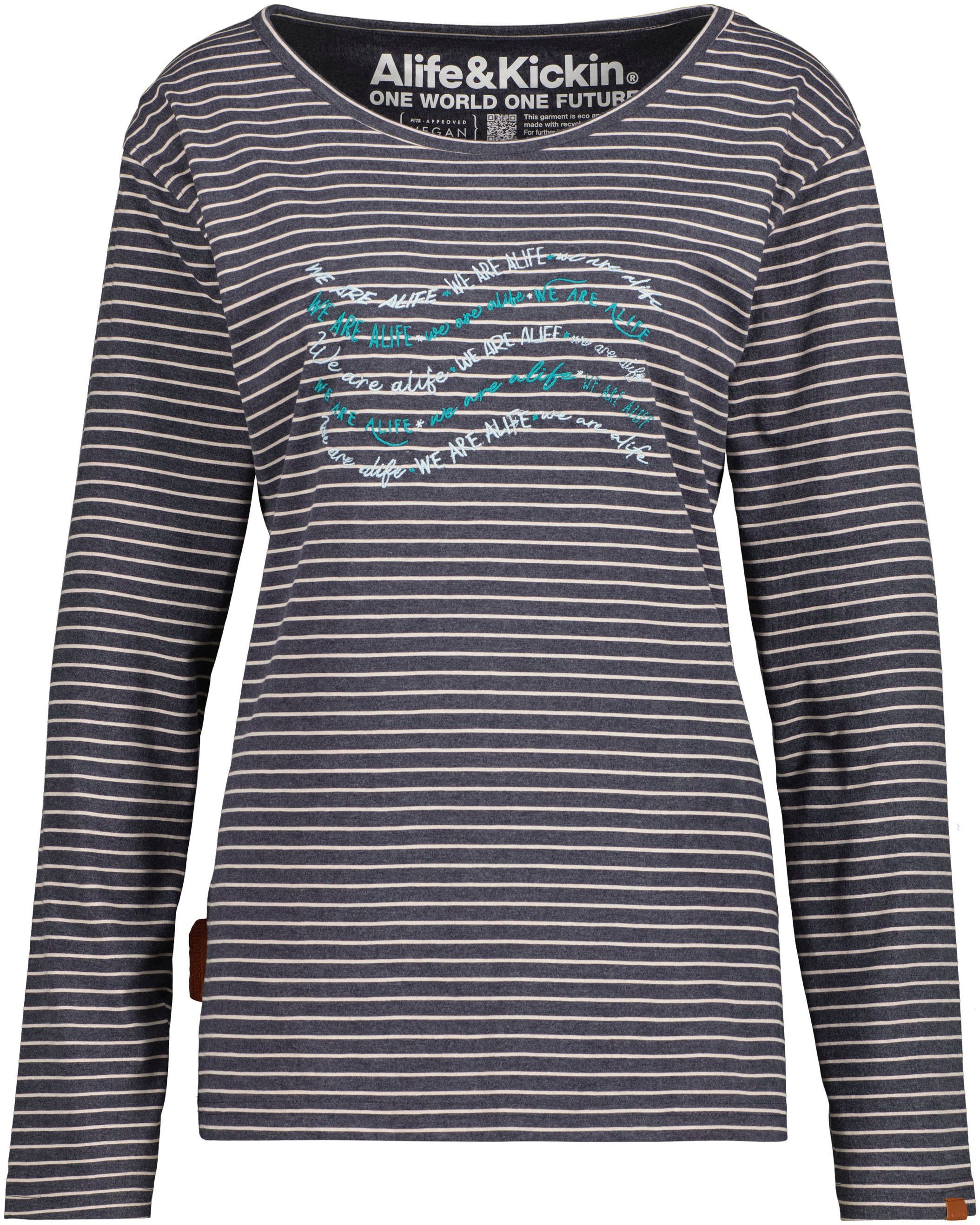 bei Langarmshirt JulietteAK-Z (1-tlg) EXKLUSIV 5501 & Alife Kickin MARINE MELANGE