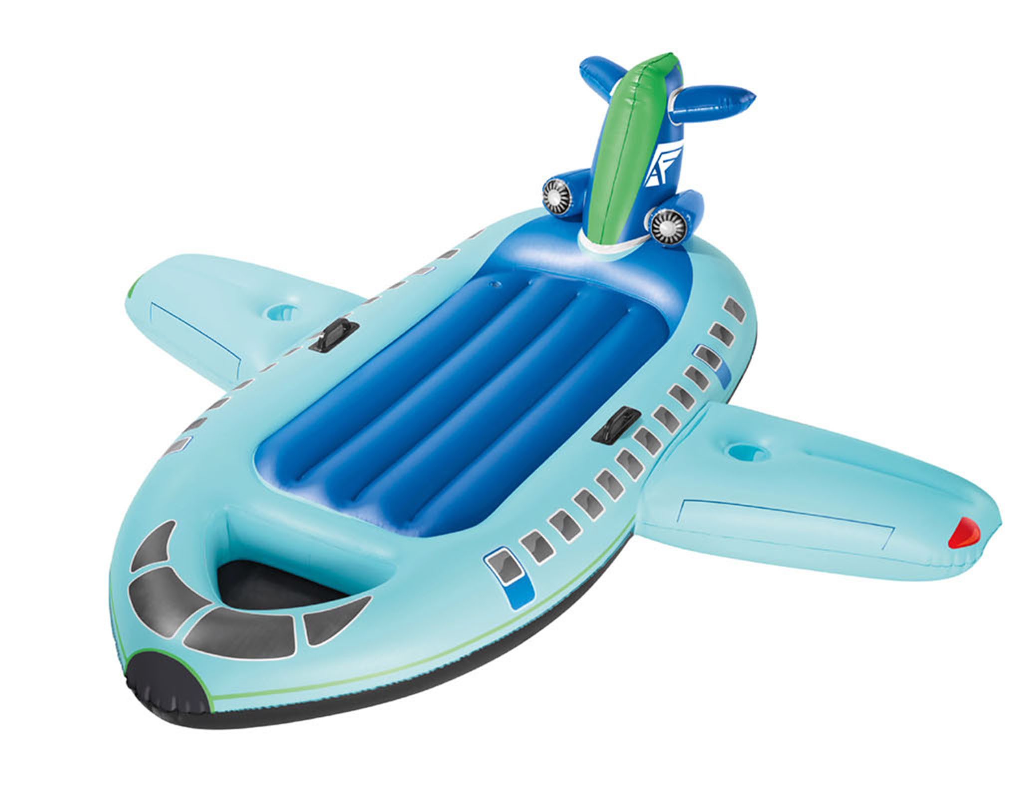 crivit Luftmatratze CRIVIT® Flugzeug Luftmatratze blau Wasserpielzeug Matra günstig online kaufen