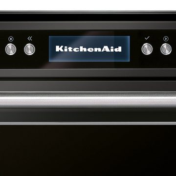 KitchenAid Einbau-Mikrowelle KMQCXB 45600, Mikrowelle, Grill, Dampf, 40,00 l, Automatikprogramm, Drehteller, Uhr, Eingebaut, Kombinationsbetrieb