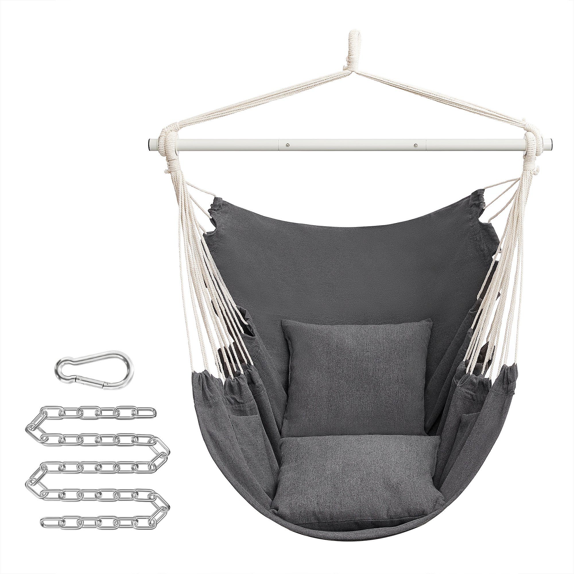 SONGMICS Hängesessel, Hängestuhl mit 2 Kissen, günstig online kaufen