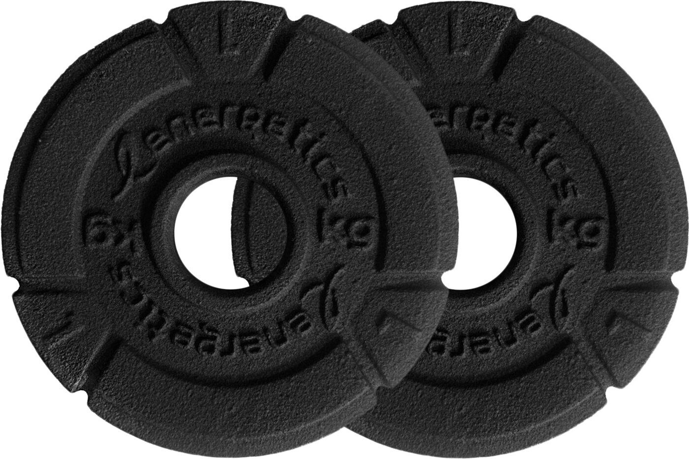 Energetics Hantelscheibe Hantelscheibe Guss leicht