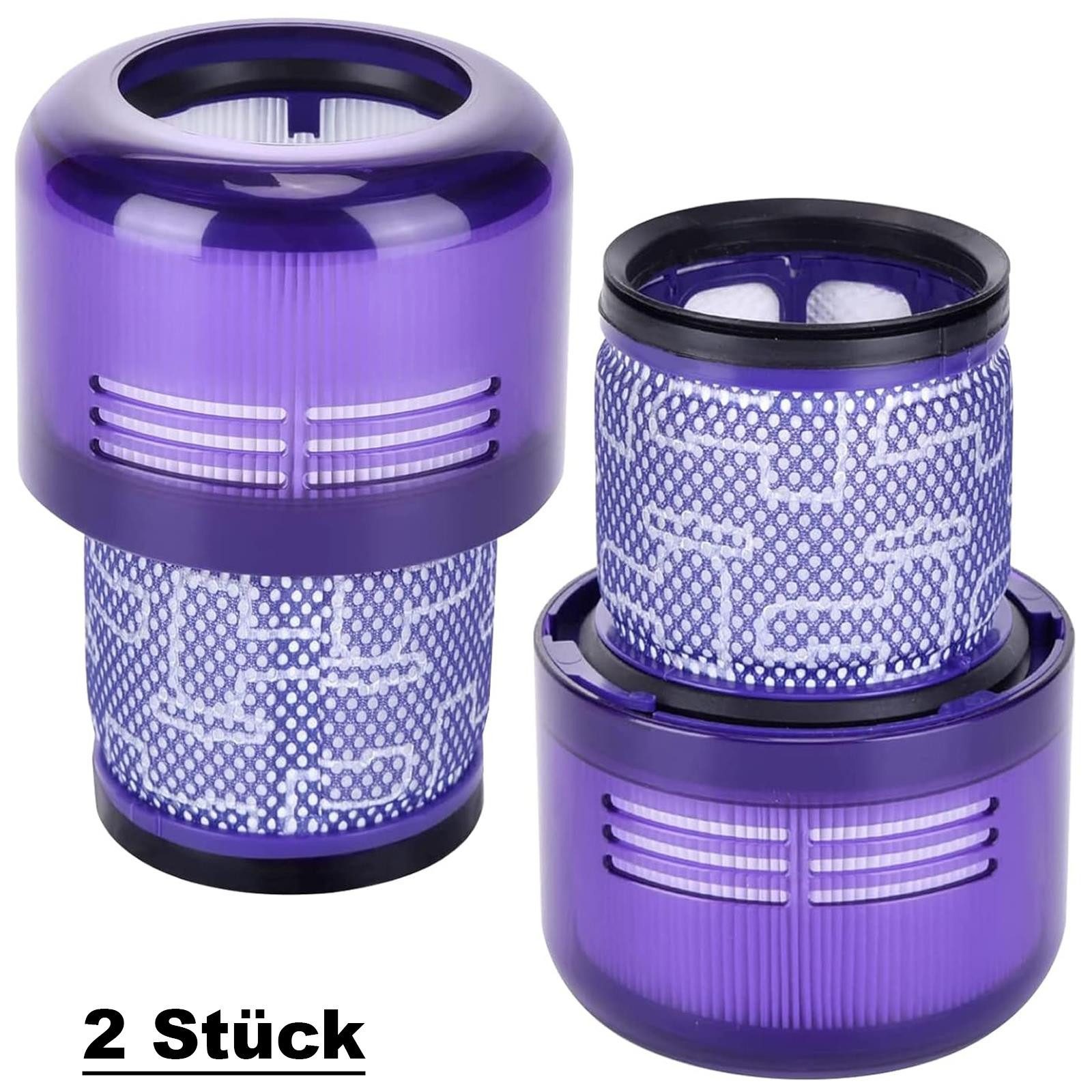 CoolGadget HEPA-Filter 2x Ersatzfilter für Dyson V11, Zubehör für Für Dyson, Premium Hepa Ersatz Filter aus dem Zubehör 100% passgenau